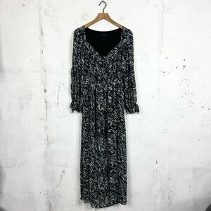 AllSaints Kimi Ambient Square Neck Maxi Dress Size 6